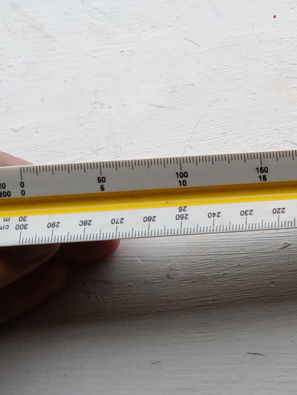 Triangular Architectural Scale Ruler